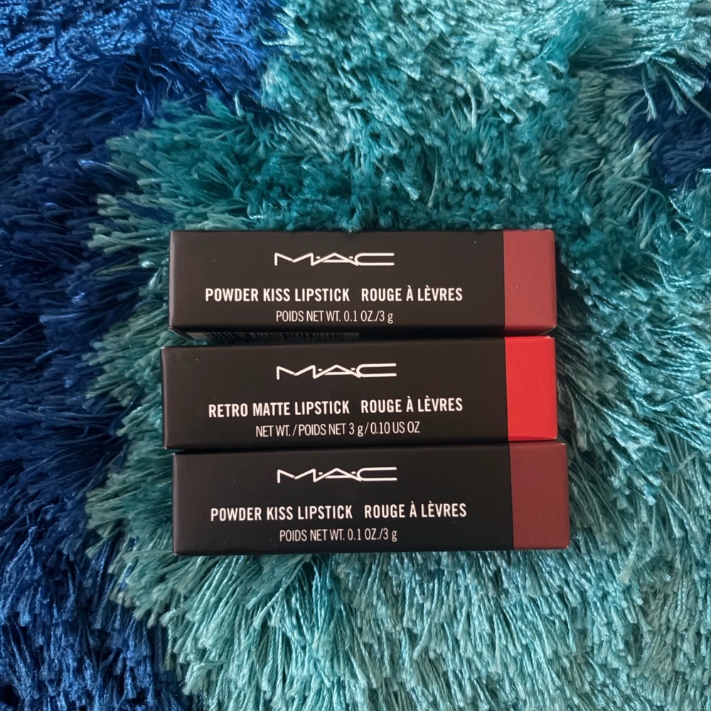 MAC Lipstick Pack of 3 - Picture 2 of 2